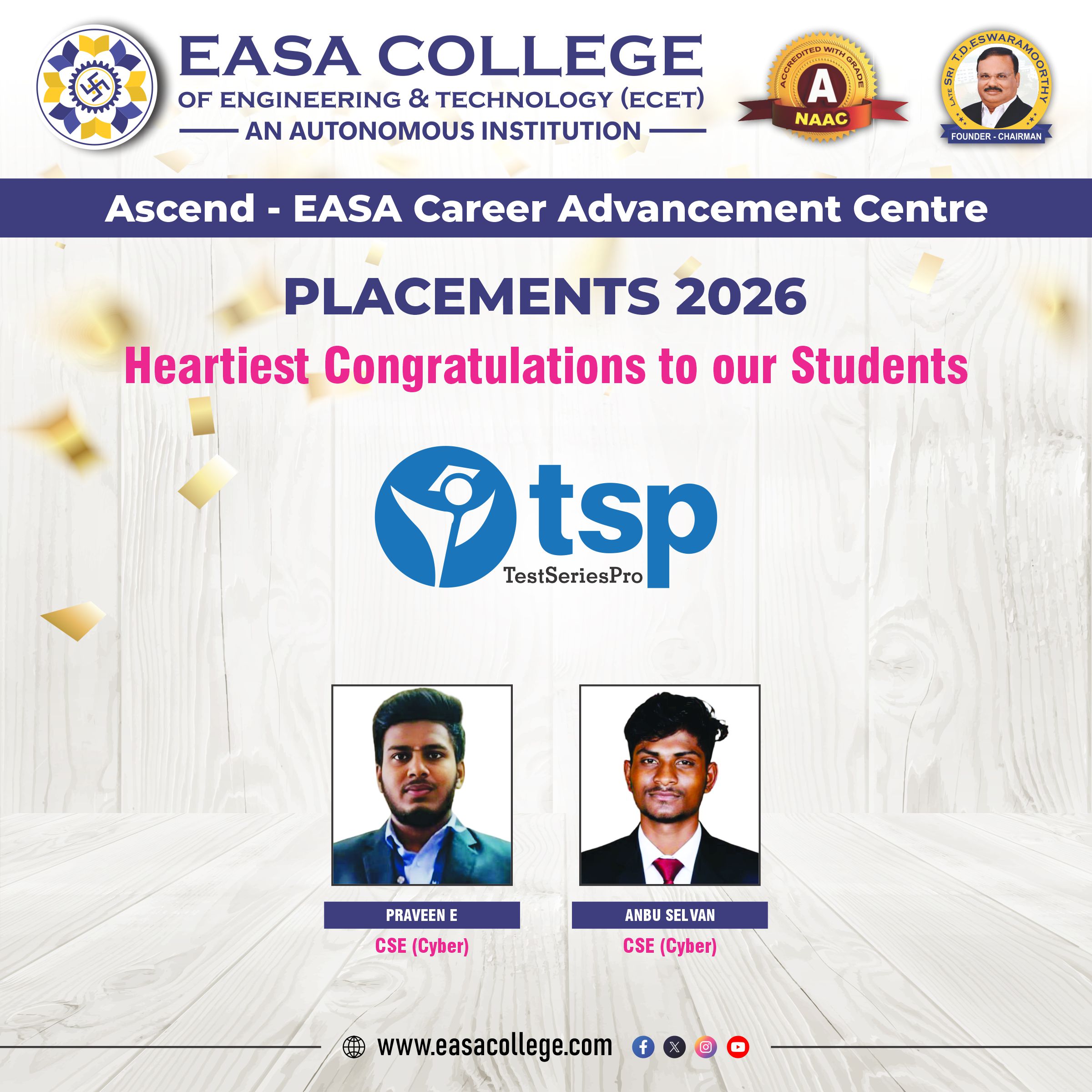 Placed Student